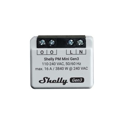 Shelly PM Mini Gen3 WiFi POWER METER 16A