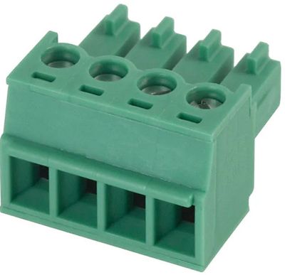 PLUGABLE TERMINAL BLOCK 4X 1,5MM2 R3,81