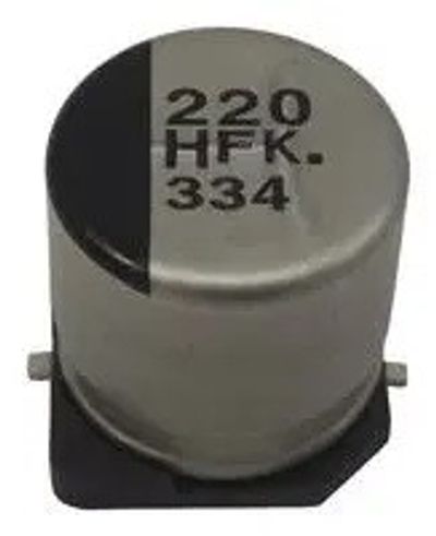 Electrolytic capacitor SMD 100µF 35V Ø6,3mm