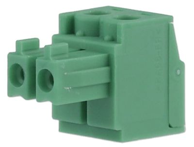 PLUGABLE TERMINAL BLOCK 2X 1,5MM2 R3,81