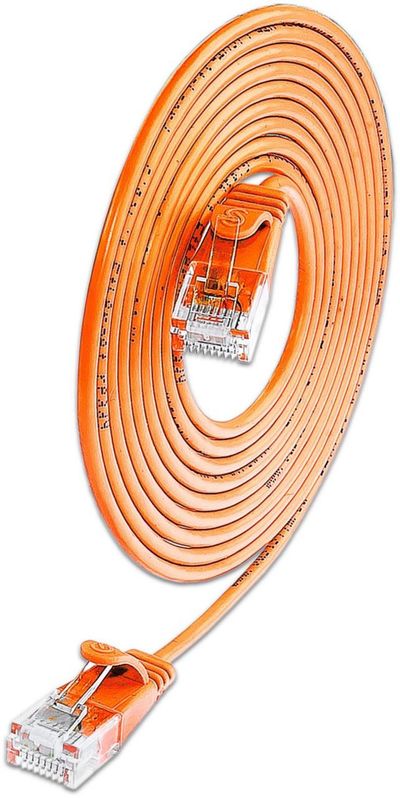 CAT6 LIGHTPATCH U/UTP 0,15m oranssi
