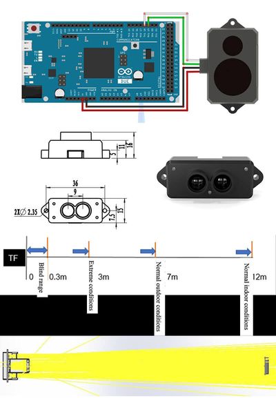 Crowtail- TF Mini LiDAR