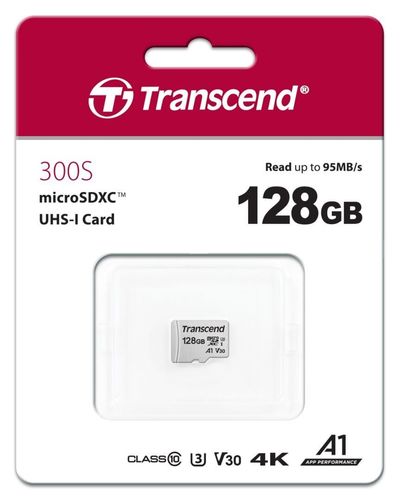 Transcend 300S 128GB microSDXC MEMORY CARD