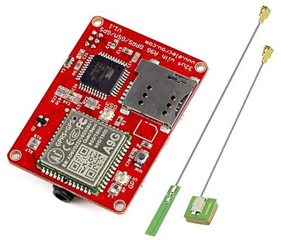 IOT DEV BOARD ATMEGA32U4, A9G GPRS,GSM,GPS-V1.1