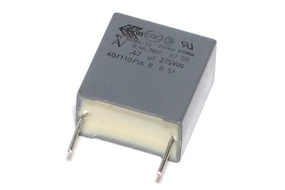 FILTER CAPACITOR 470nF 275V~X2 R15 FILTER CAPACITOR 470nF 275V~X2 R15