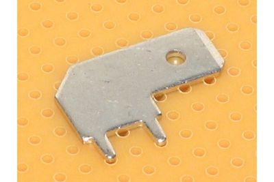 TERMINAL FLAT PUSH-ON 6,3mm MALE PCB ANGLE