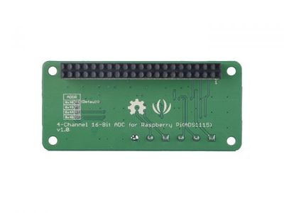 4-Ch 16-Bit ADC for Raspberry Pi (ADS1115)