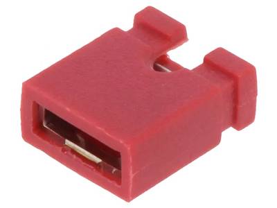 PCB JUMPER R2,54 RED