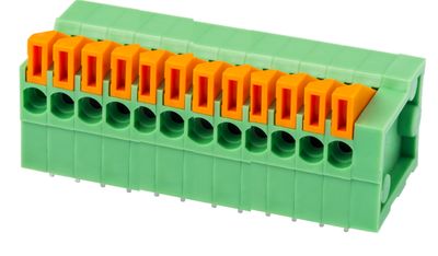 SCREWLESS TERMINAL BLOCK 12x R2,54