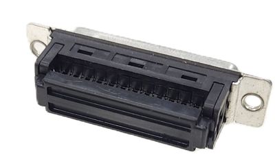 D25 female connector for flat cable