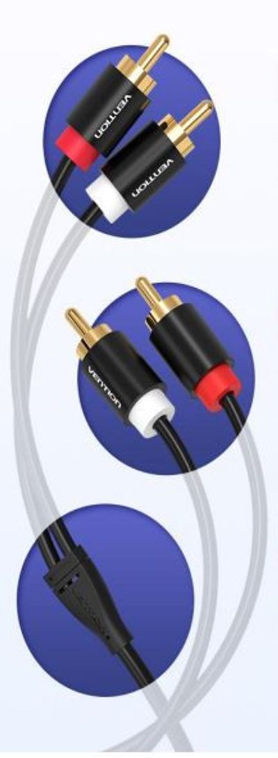 Vention RCA STEREO CABLE 2m