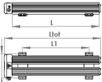 BRAKE RESISTOR CBR-V 690 BT 282 20R 1900W 20R IP65 +THERMAL SWITCH BRAKE RESISTOR CBR-V 690 BT 282 20R 1900W 20R IP65 +THERMAL SWITCH