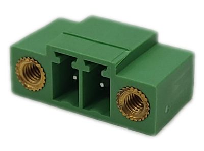 TERMINAL BLOCK 2x R3,50 male ST fixing insert