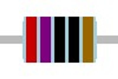 METAL FILM RESISTOR 0,6W: 270ohm