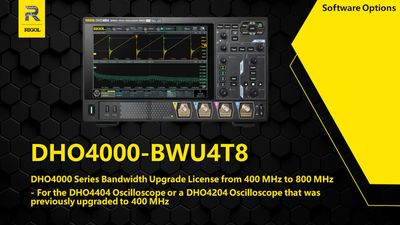 Rigol DHO4000-BWU4T8 OPTION LICENSE