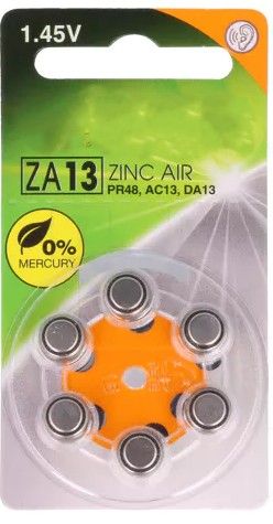 Hearing Aid Batteries 1.4V