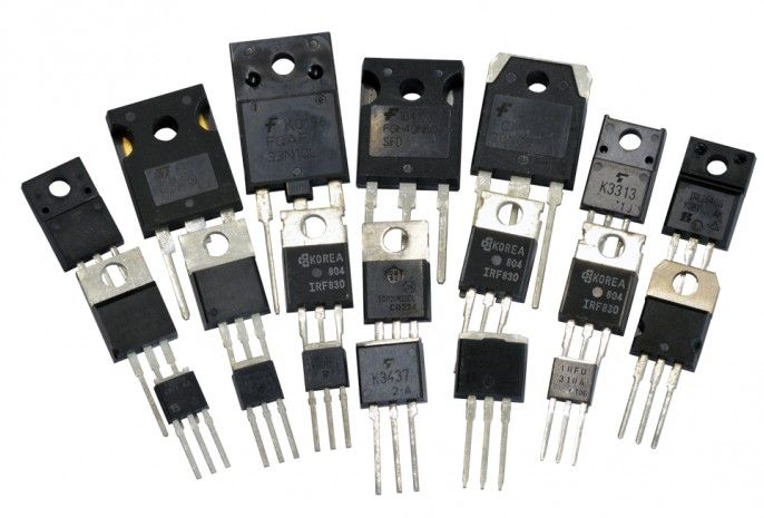 Transistors and FETs as a list