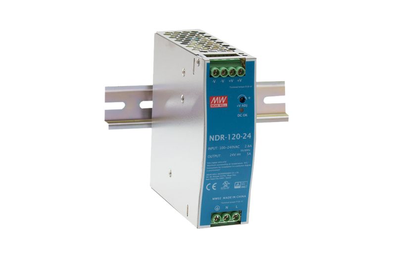 DIN rail mounted power supplies